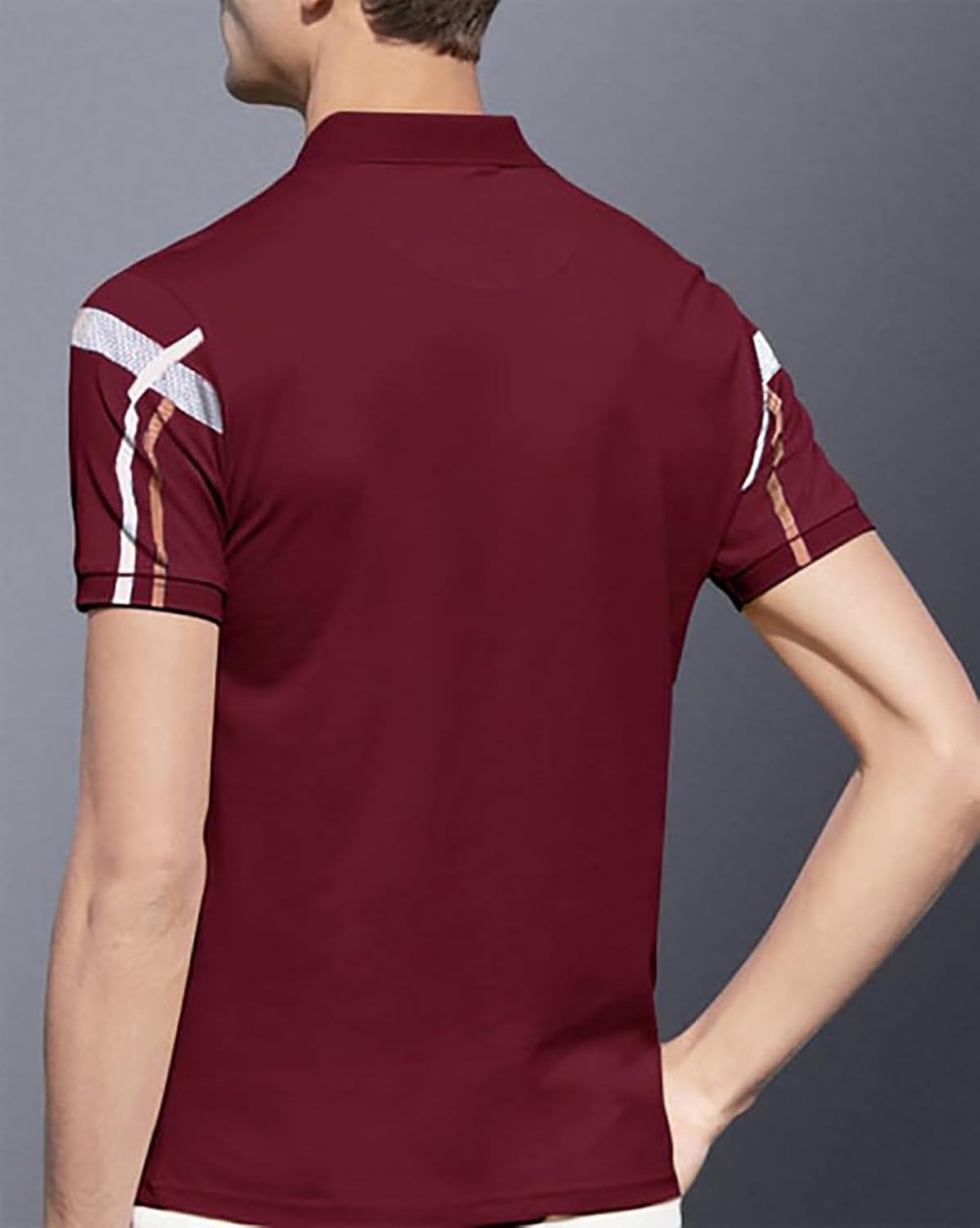 Colorblock Polo T-Shirt - Multicolour - image 2