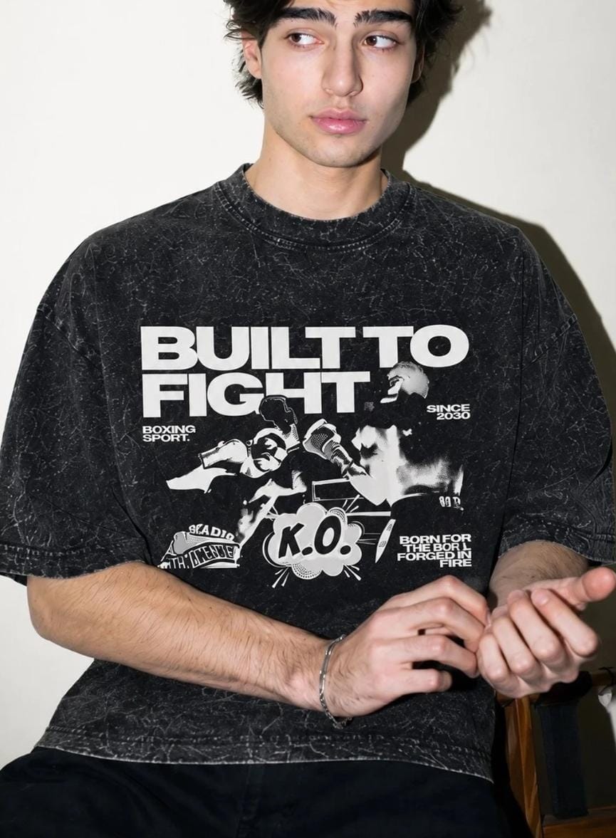 Cord Cult built to fight graphic t-shirt