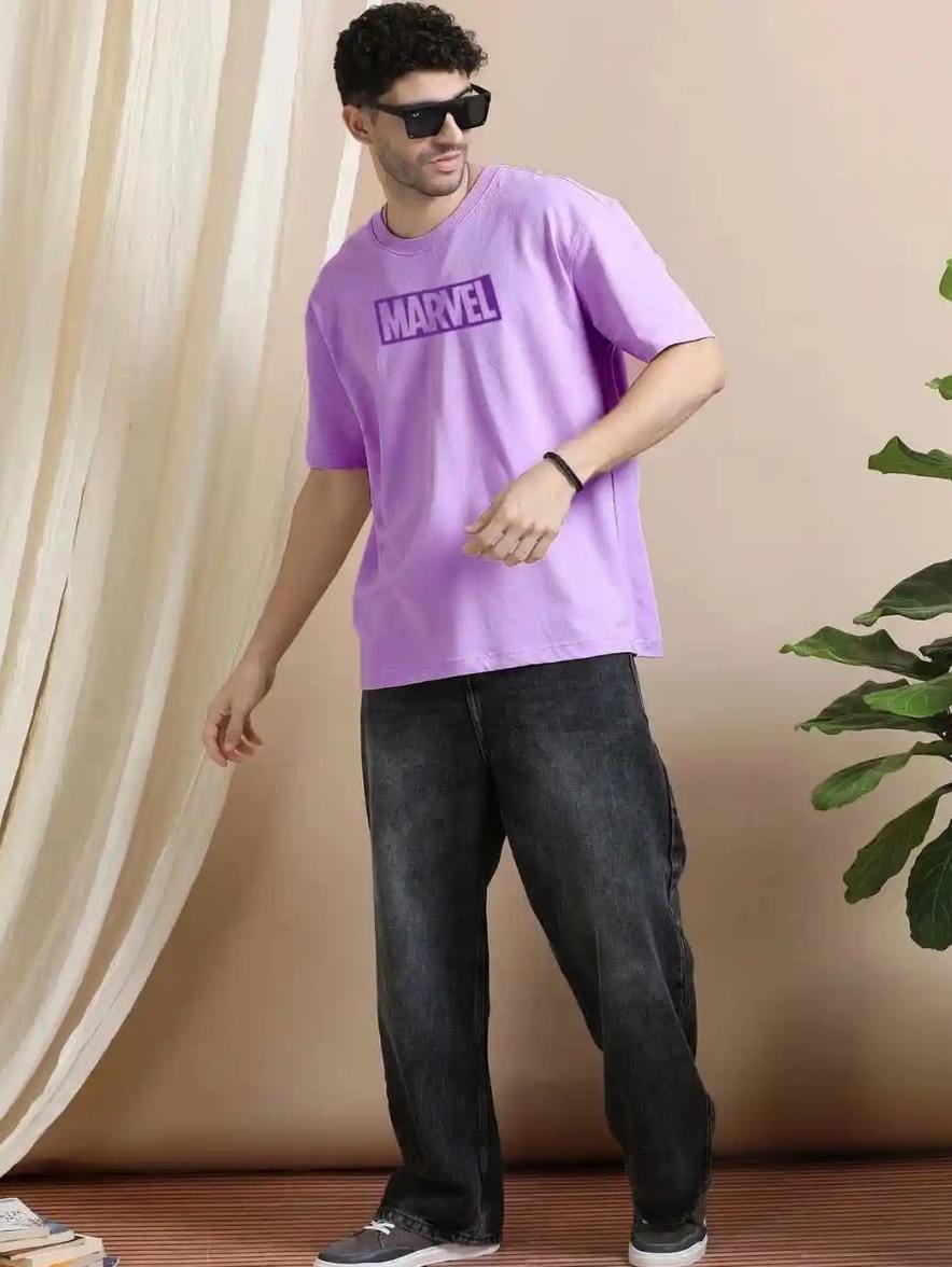 Cord Cult purple Marvel graphic t-shirt