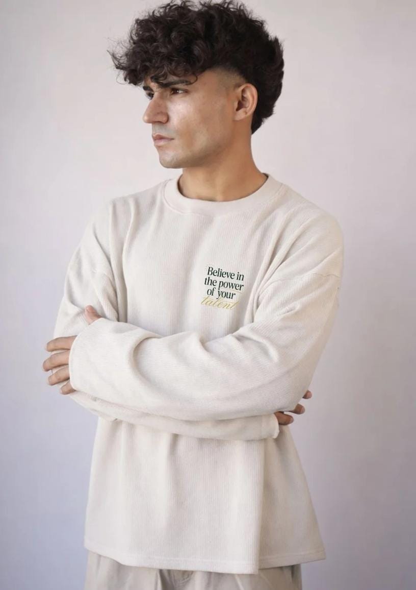 Cord Cult white long sleeve t-shirt